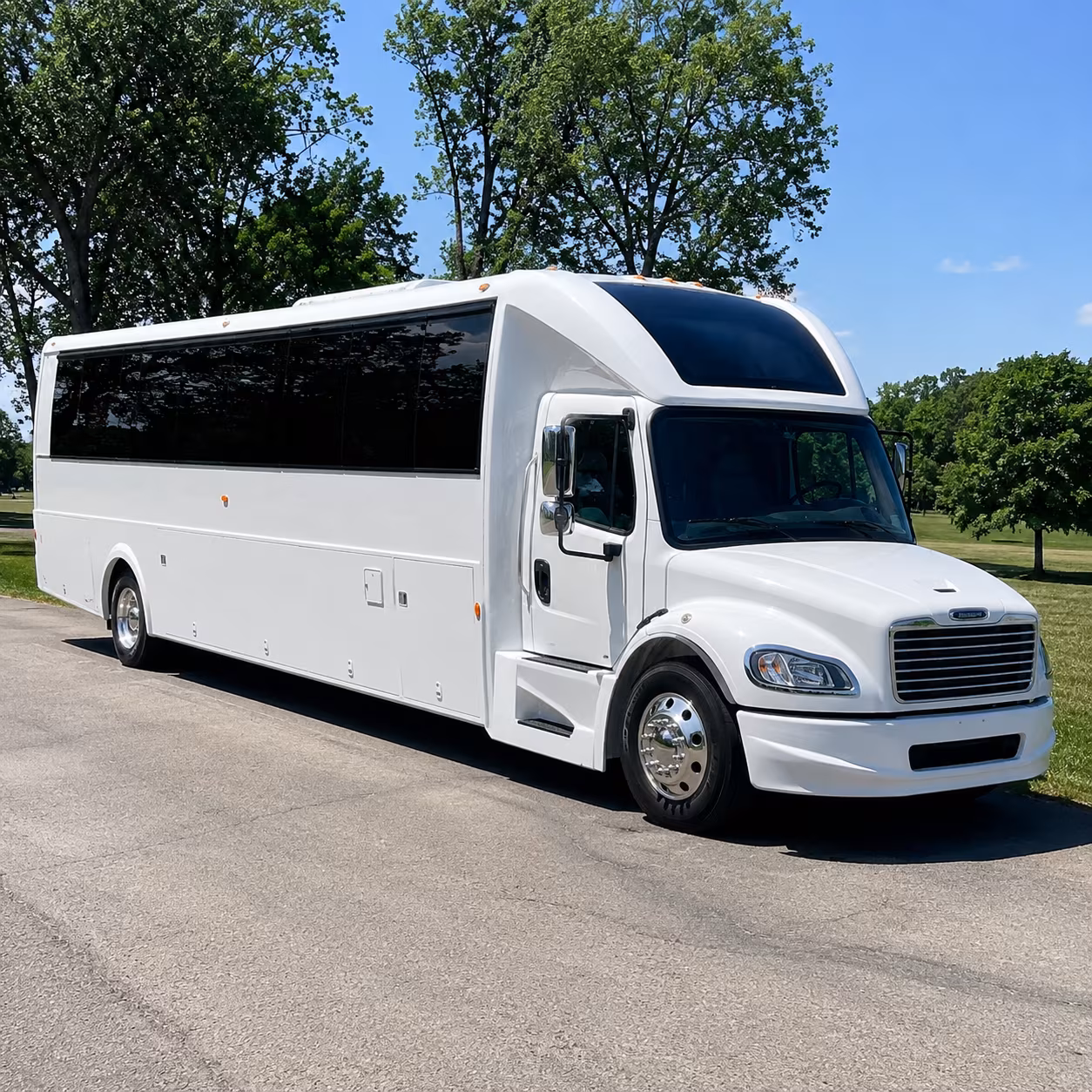 30 Passenger Party Bus Exterior