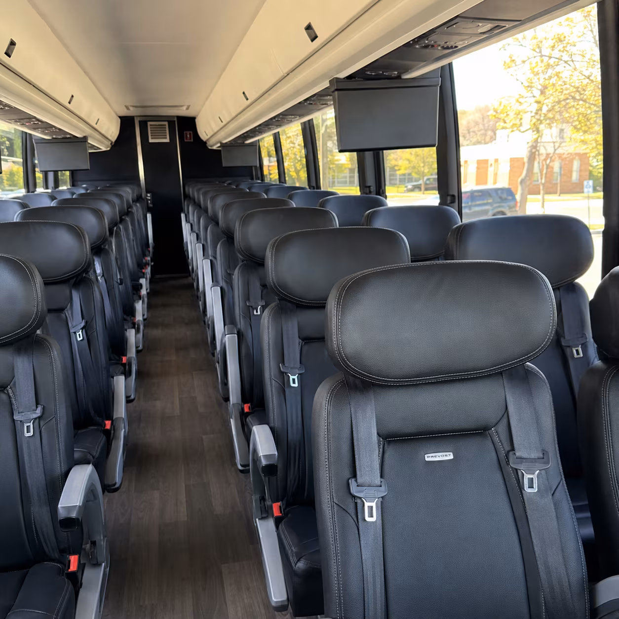 Winston Salem Airport Shuttle & Transportation onboard seating