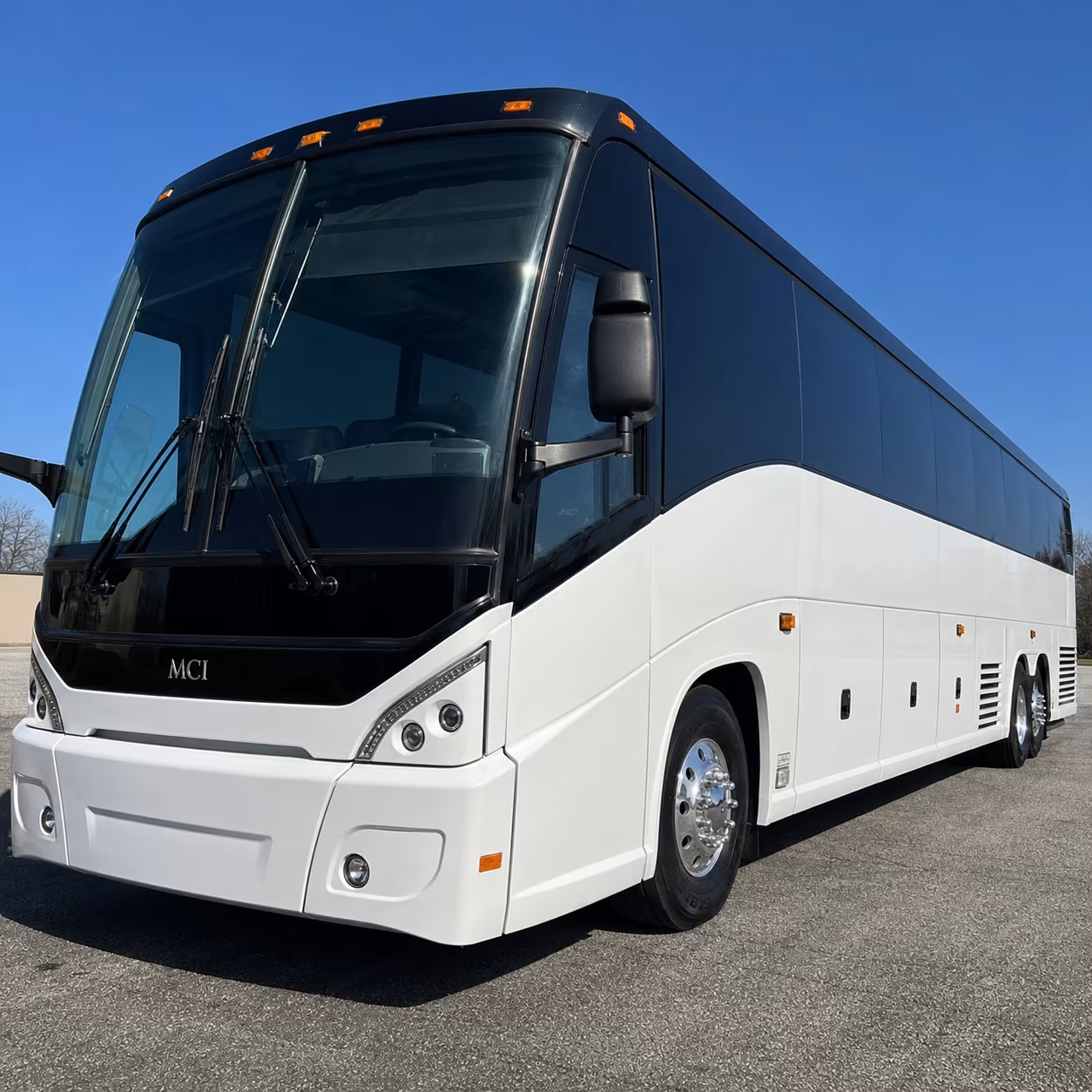 Winston Salem Corporate Transportation party bus exterior