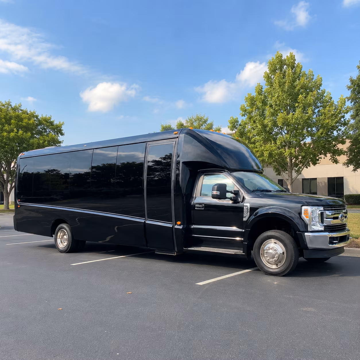 Winston Salem School Event Transportation onboard seating